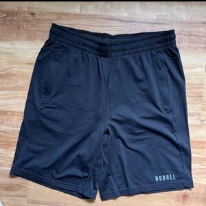NOBULL Men's Black Athletic Shorts